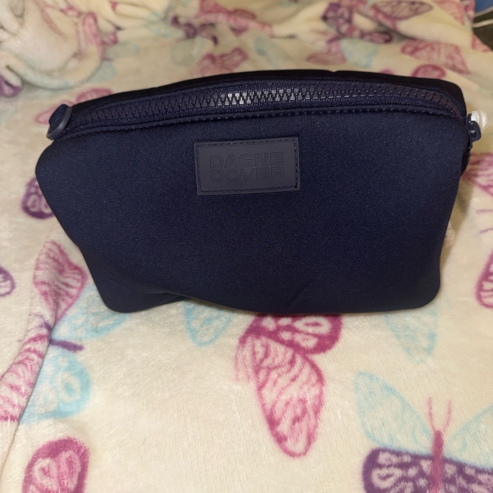 Dagne Dover Small Hunter Toiletry Bag in color storm - Picture 2 of 5